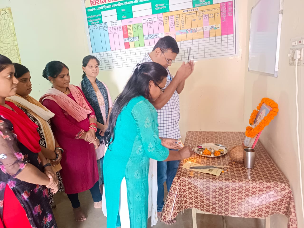 चिराग सोशल वेलफेयर सोसायटी ने मनाया गाँधी जयंती 